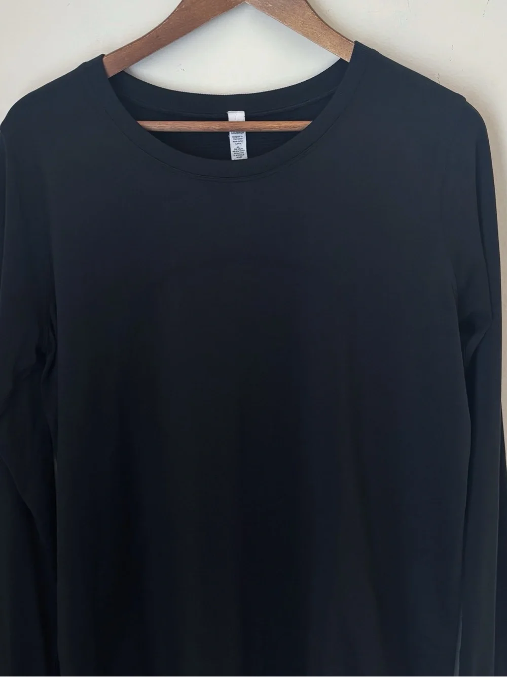 Lululemon Black Long Sleeve Swiftly Top Sz 10